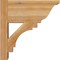 Ekena Millwork Merced Traditional Rough Sawn Outlooker, Western Red Cedar, 8"W x 16"D x 16"H OUT08X16X16MRC01RWR - alternate 3